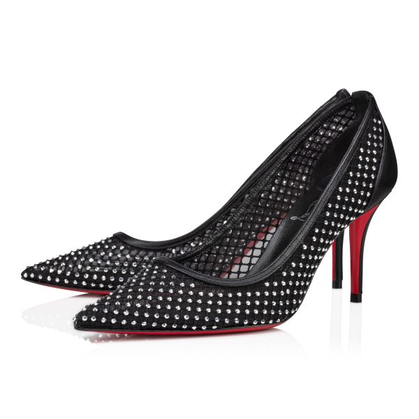 Christian Louboutin Shop – Exklusive apostropha mesh strass – 3240170b775 High Heels von Christian Louboutin