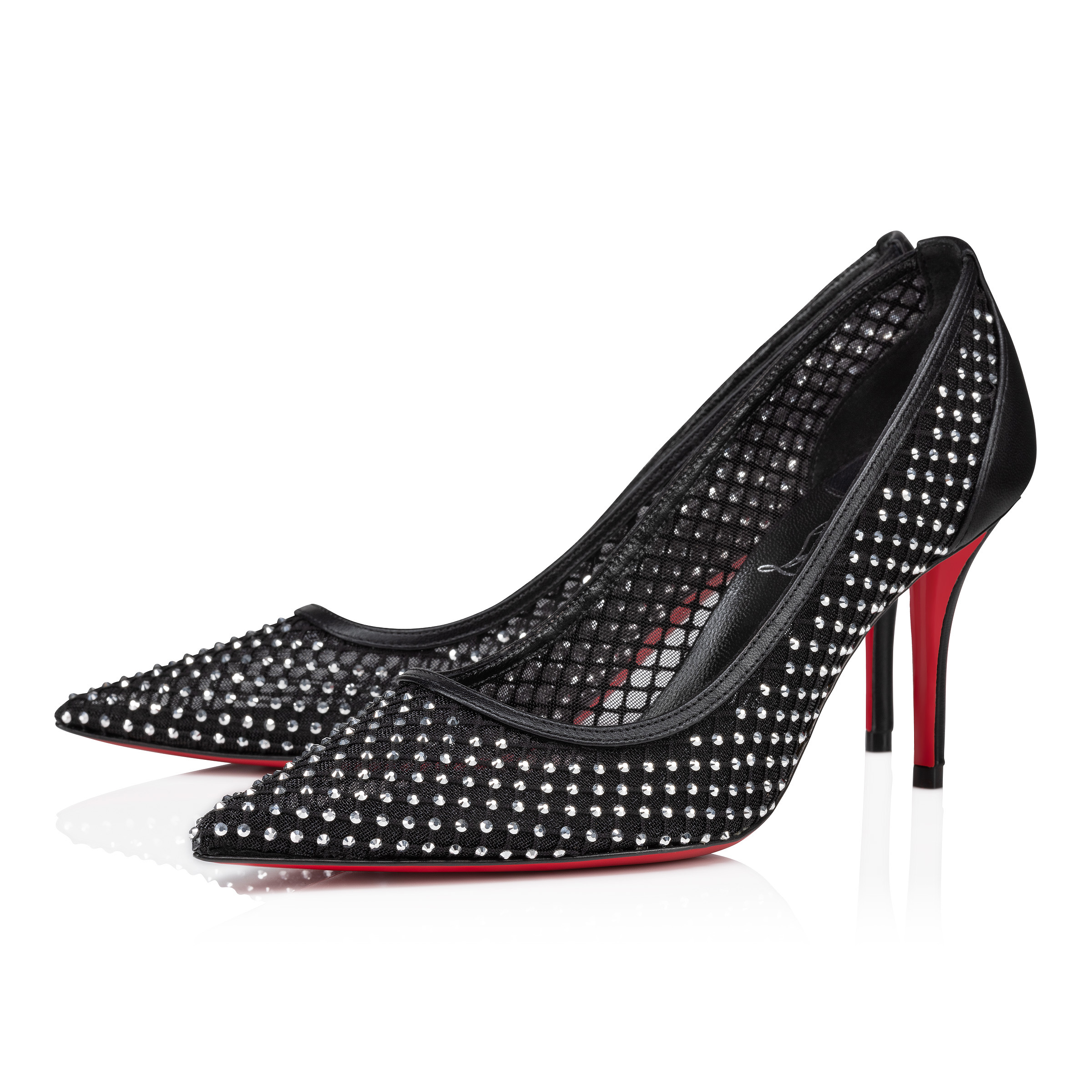 Christian Louboutin Shop – Exklusive apostropha mesh strass – 3240170b775 High Heels von Christian Louboutin