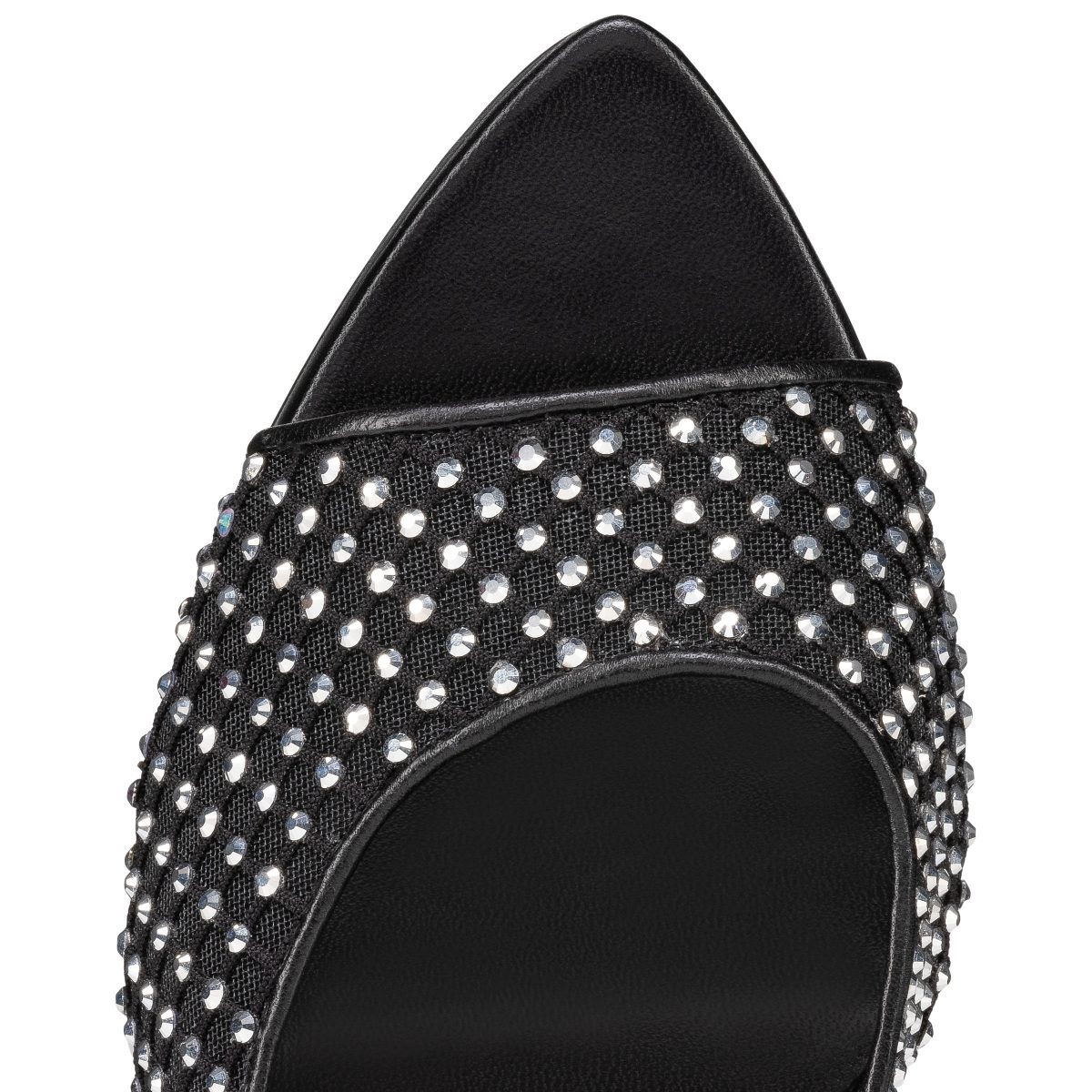 Christian Louboutin Shop – Exklusive apostropha mule mesh strass – 3240795b803 High Heels von Christian Louboutin