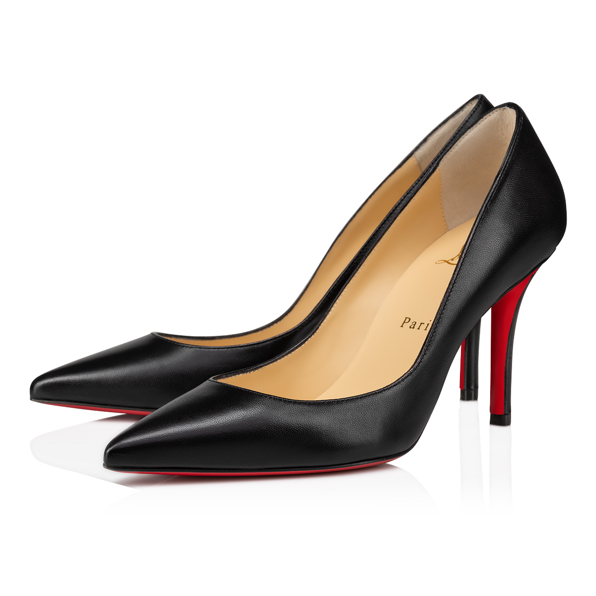 Christian Louboutin Shop – Exklusive apostrophy pump – 3161244bk01 High Heels von Christian Louboutin