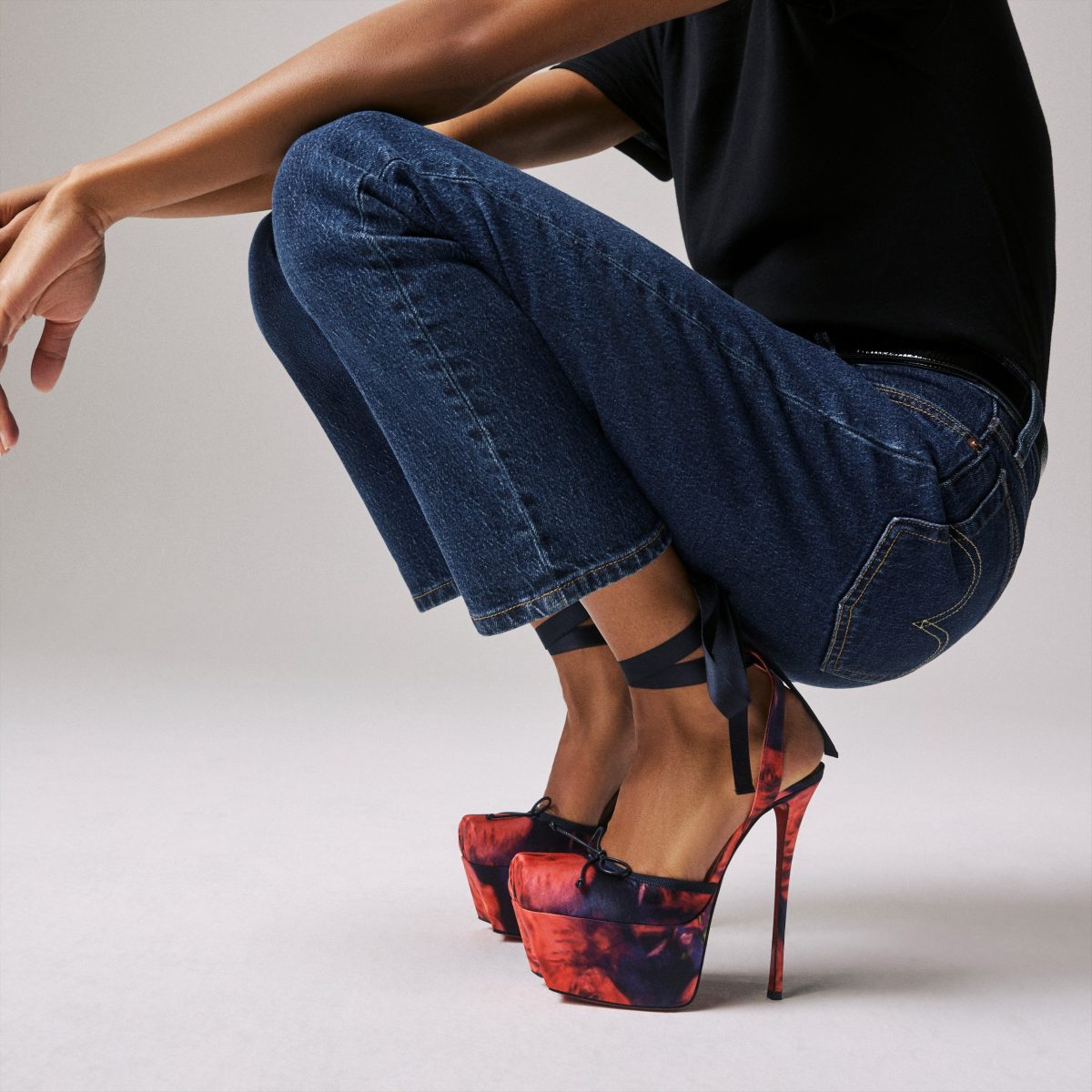 Christian Louboutin Shop – Exklusive cassia lace up alta – 1250493j646 High Heels von Christian Louboutin