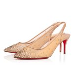 Christian Louboutin Shop – Exklusive follies strass sling – 3210816f065 High Heels von Christian Louboutin