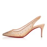 Christian Louboutin Shop – Exklusive follies strass sling – 3210816f065 High Heels von Christian Louboutin