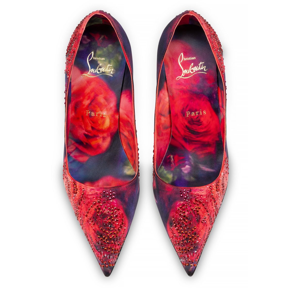 Christian Louboutin Shop – Exklusive kate max roses strass – 1250317j646 High Heels von Christian Louboutin