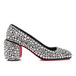Christian Louboutin Shop – Exklusive minny maxi strass – 3240093t023 High Heels von Christian Louboutin