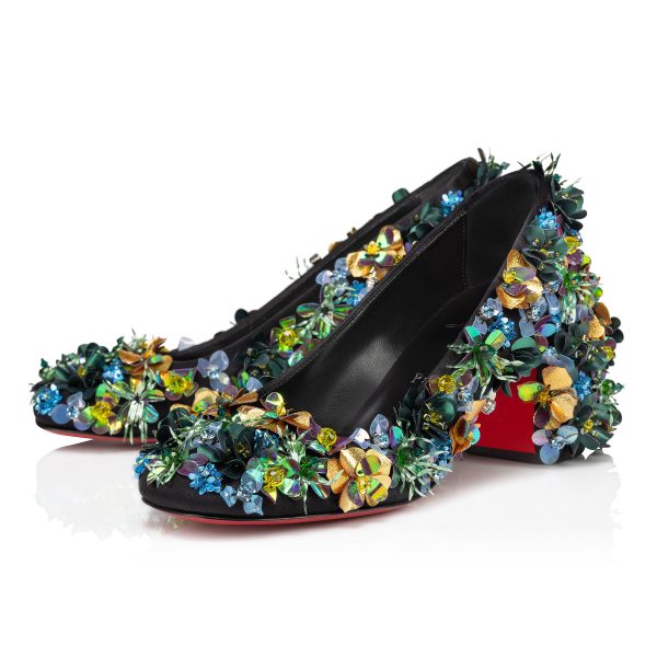 Christian Louboutin Shop – Exklusive minny tropica – 3240095t177 High Heels von Christian Louboutin