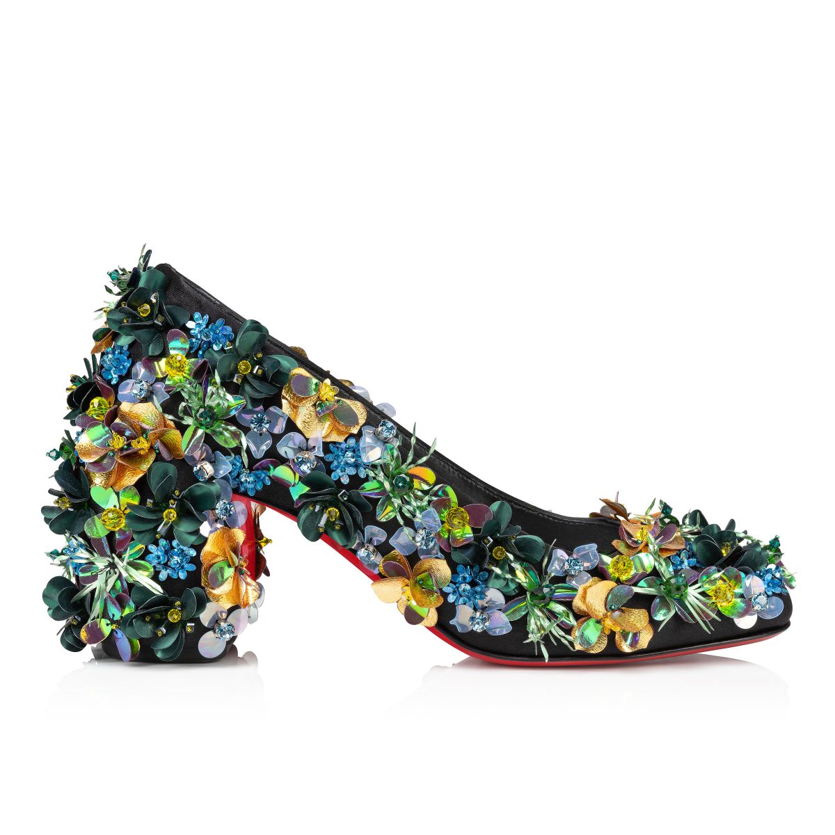 Christian Louboutin Shop – Exklusive minny tropica – 3240095t177 High Heels von Christian Louboutin