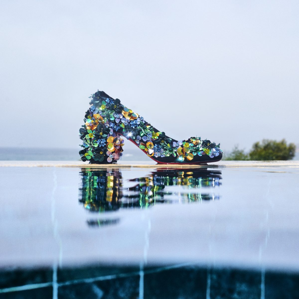 Christian Louboutin Shop – Exklusive minny tropica – 3240095t177 High Heels von Christian Louboutin
