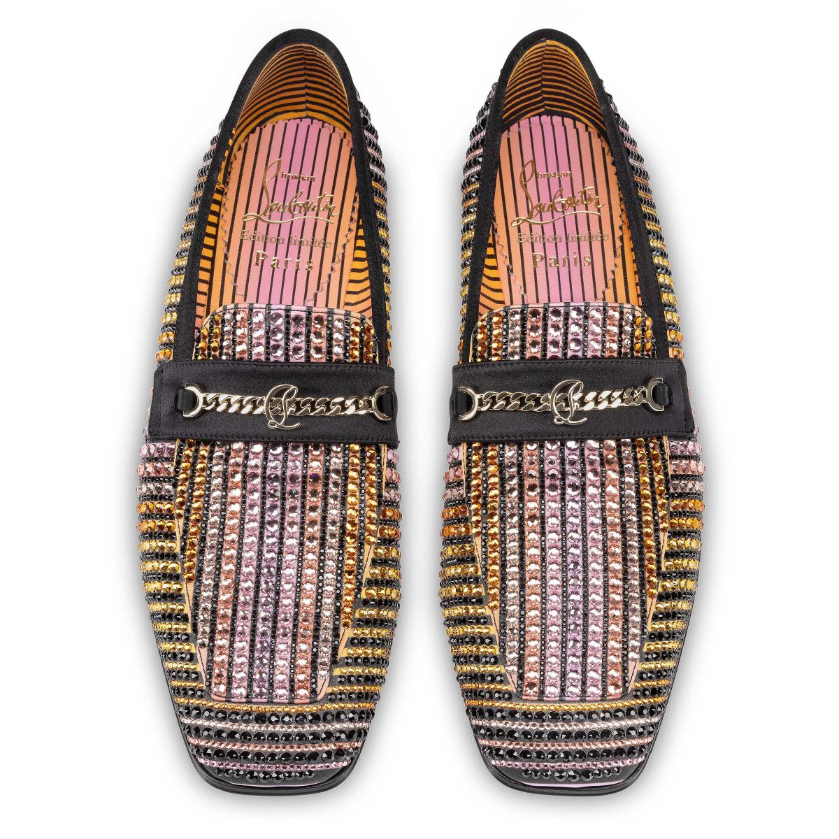 Christian Louboutin Shop – Exklusive mj moc strass aftersun – 32402516306 High Heels von Christian Louboutin