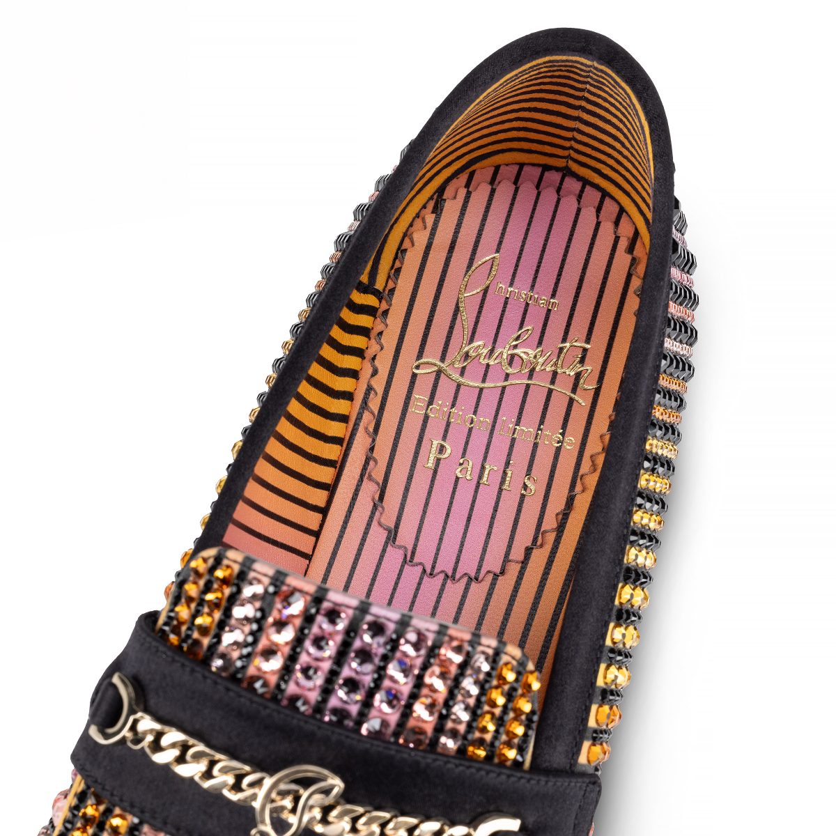 Christian Louboutin Shop – Exklusive mj moc strass aftersun – 32402516306 High Heels von Christian Louboutin