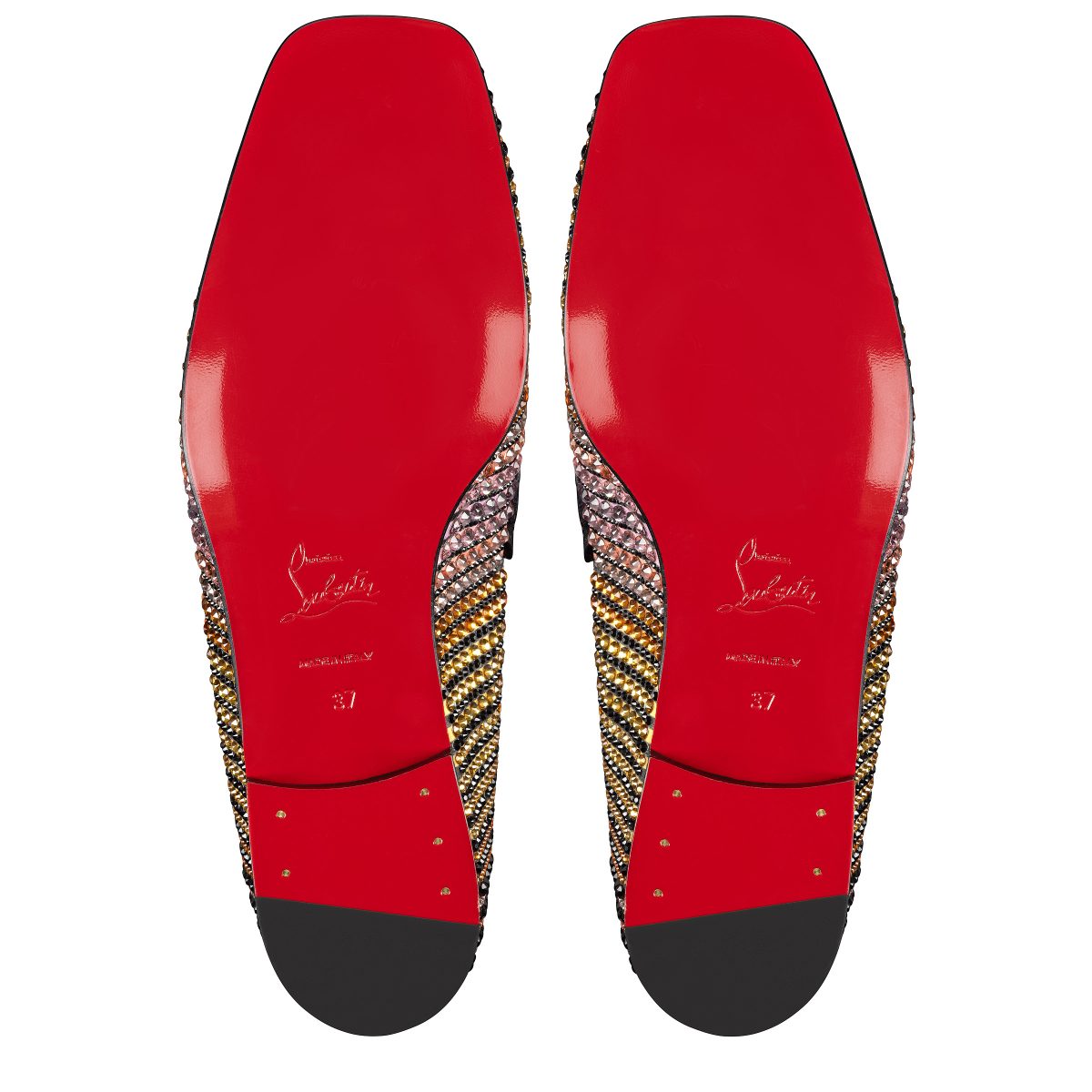 Christian Louboutin Shop – Exklusive mj moc strass aftersun – 32402516306 High Heels von Christian Louboutin