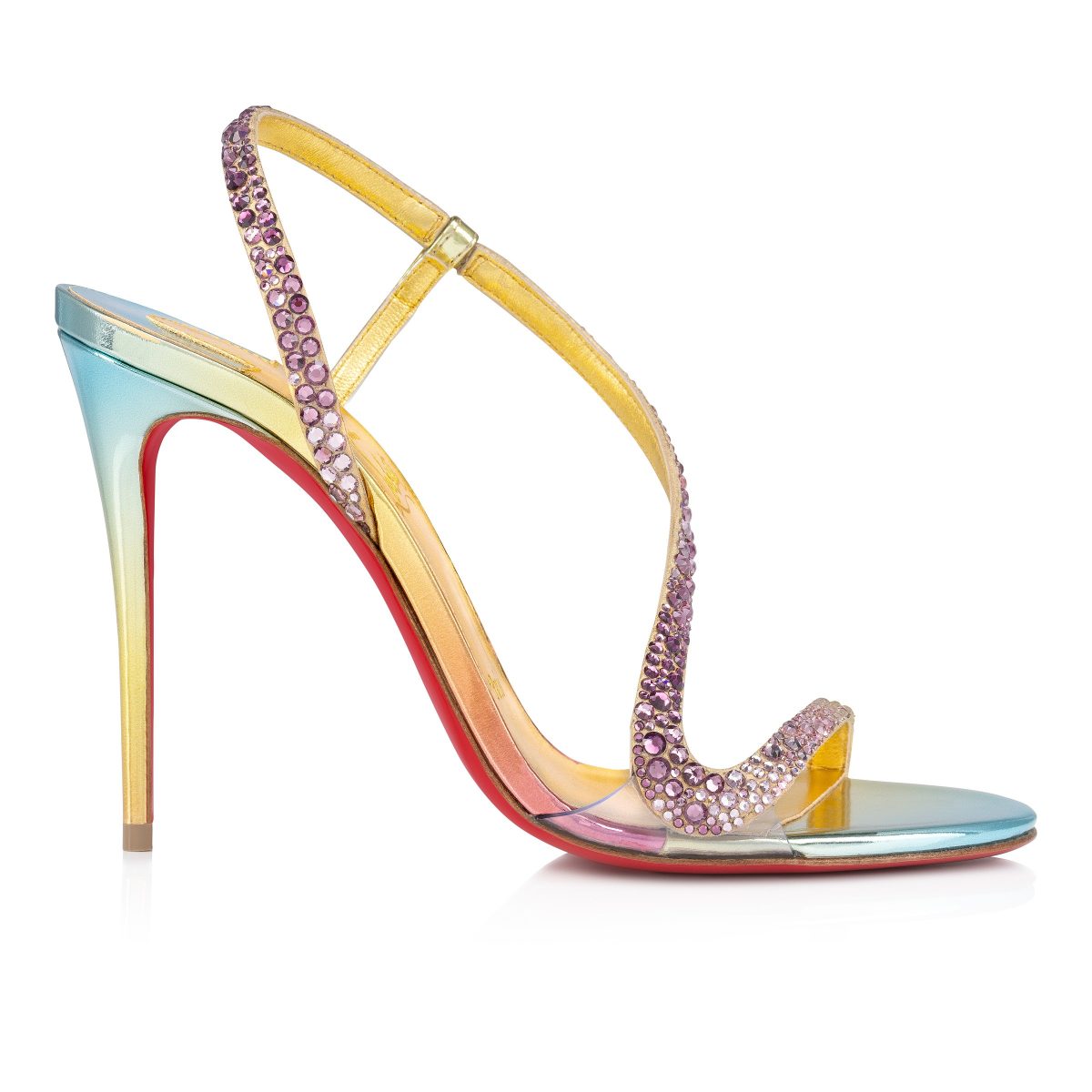 Christian Louboutin Shop – Exklusive rosalie strass boreal – 12501556833 High Heels von Christian Louboutin