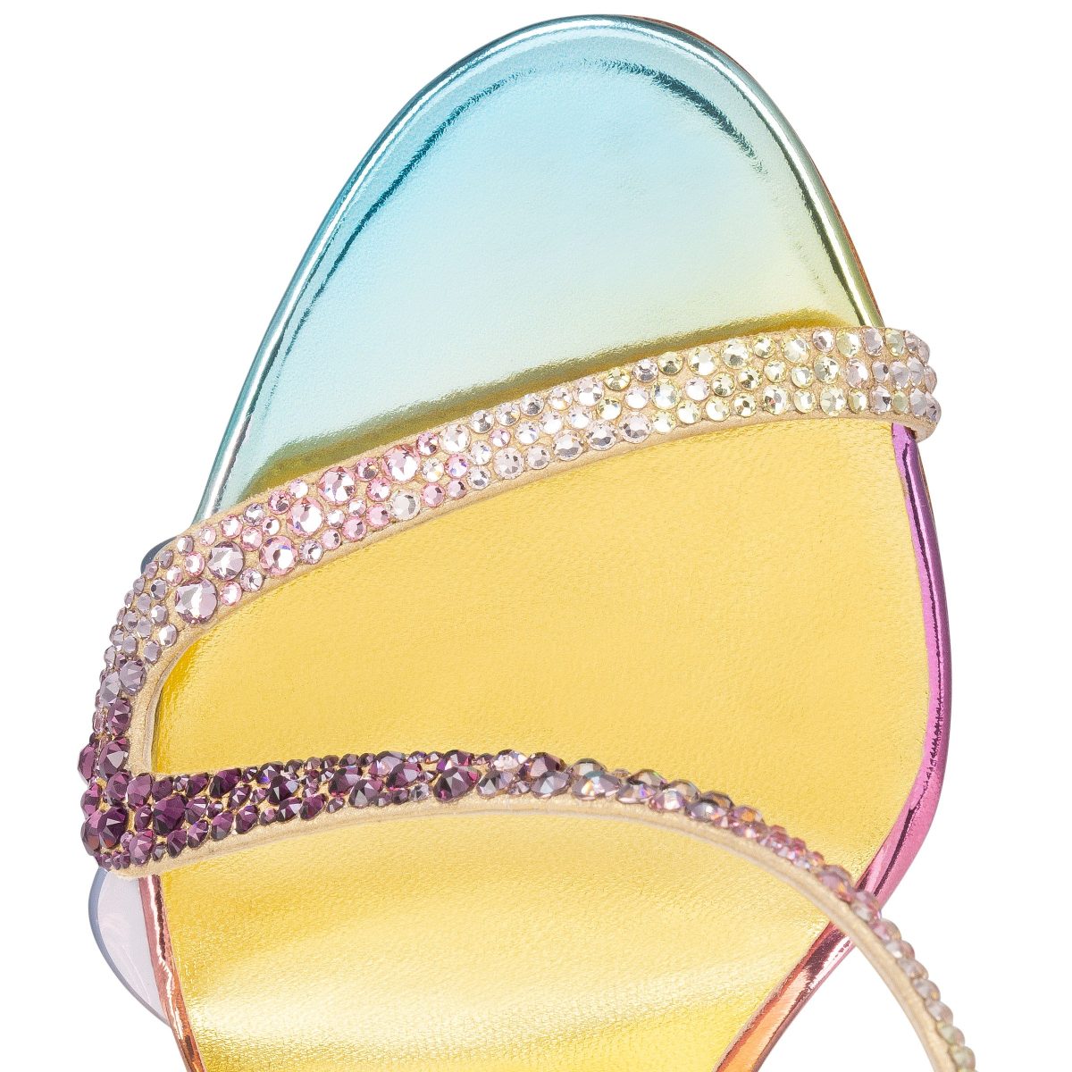 Christian Louboutin Shop – Exklusive rosalie strass boreal – 12501556833 High Heels von Christian Louboutin