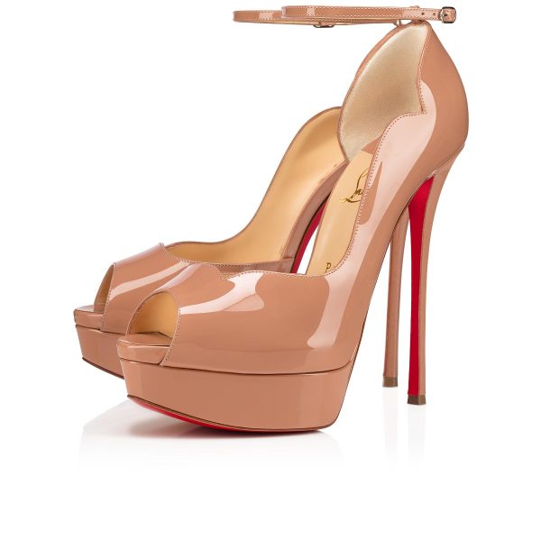 Christian Louboutin Shop – Exklusive round chick alta – 1210749pk1a High Heels von Christian Louboutin