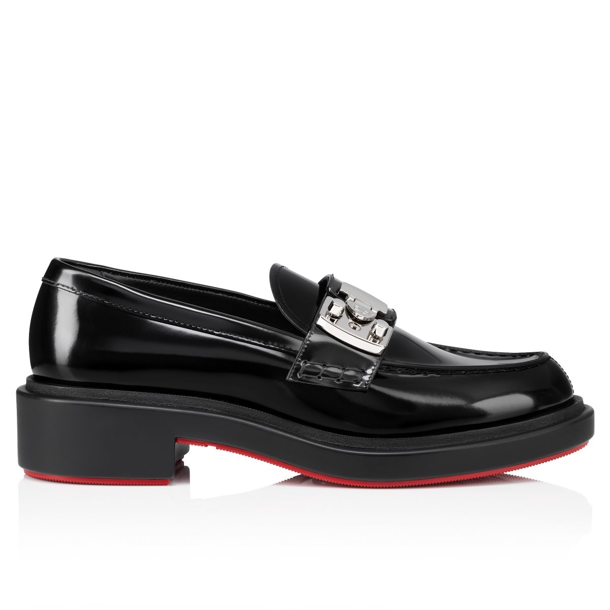 Christian Louboutin Shop – Exklusive urban moc lock – 1250276bk01 High Heels von Christian Louboutin
